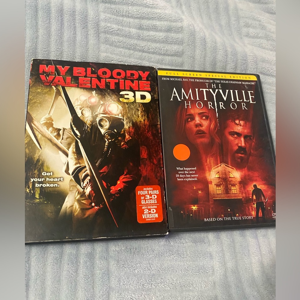 My Bloody Valentine 3D and The Amityville Horror DVD Set